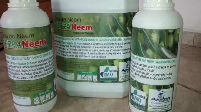 Produto 100% puro óleo neem