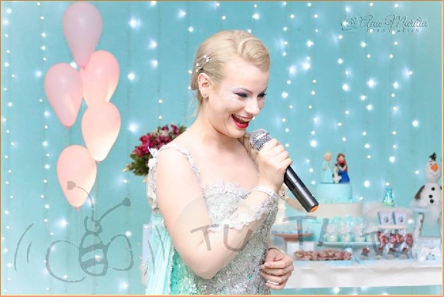 Foto 1 - Elsa frozen na sua festa