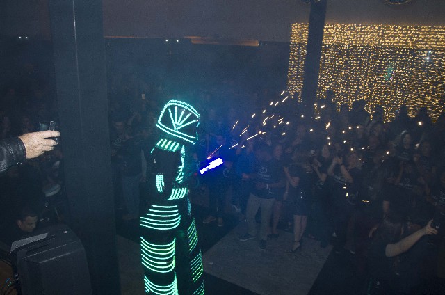 Led robô para eventos bh