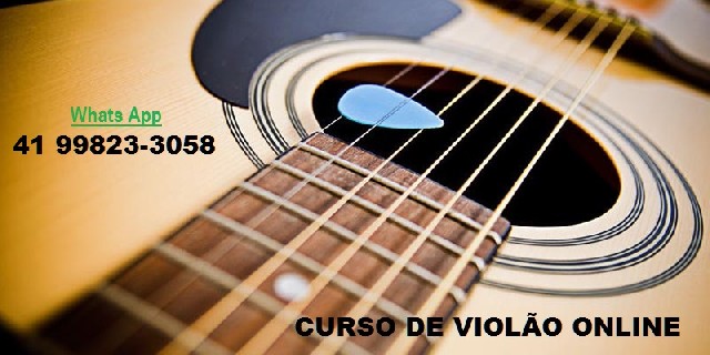 Foto 1 - Curso de violão online